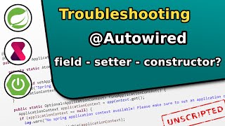 Troubleshooting - Setze @Autowired richtig ein und vermeide diesen Fehler!