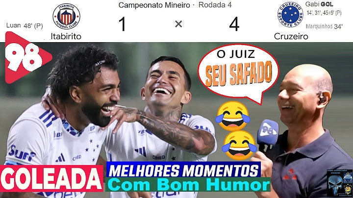 ITABIRITO 1 X 4 CRUZEIRO & Bom Humor 98FM🤪😂⚽ GOLEADA E MELHORES MOMENTOS CAMP.MINEIRO 2025 4ª RODADA
