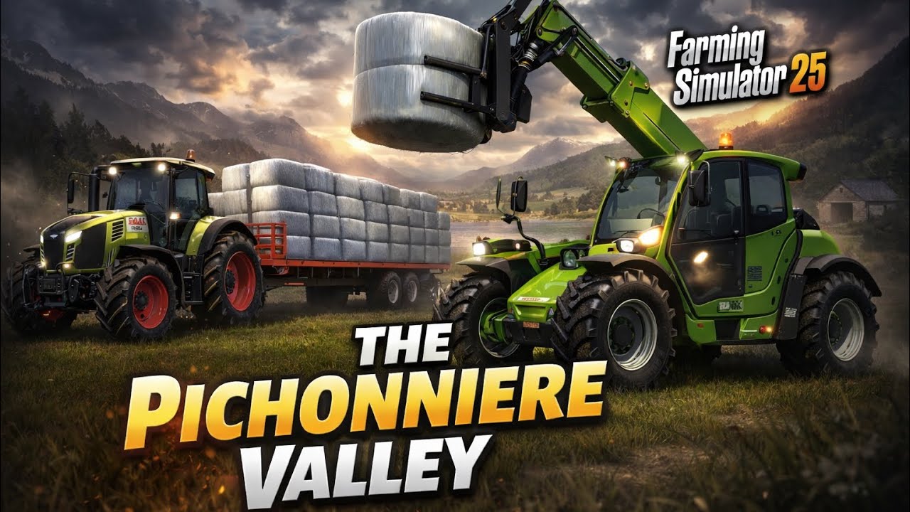 Силажна кампания в The Pichonniere Valley | Merlo Claas | FS25 🚜🔥