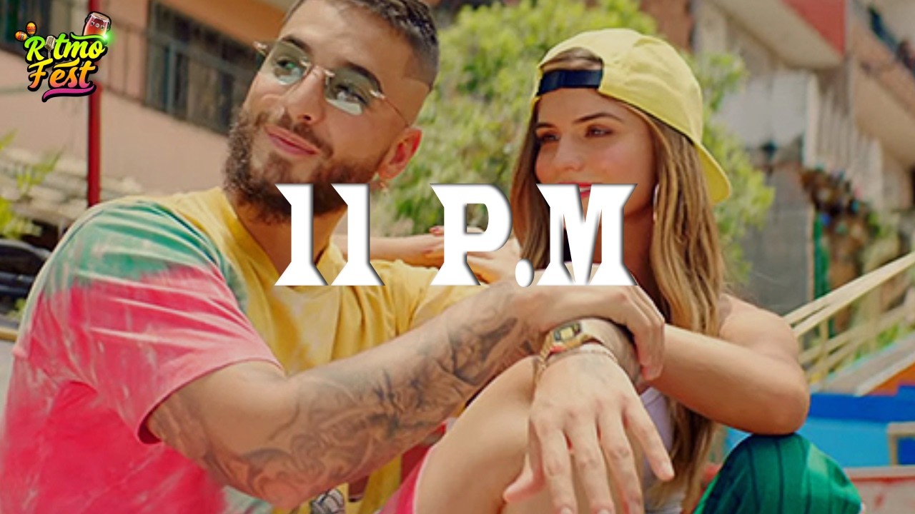Maluma - 11 PM  (Letra)