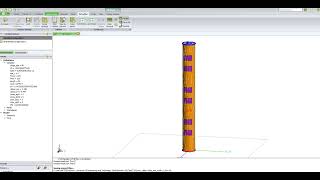 S-parameters of a Coax Cable in FEKO | Antenna | CAD FEKO | POST FEKO |