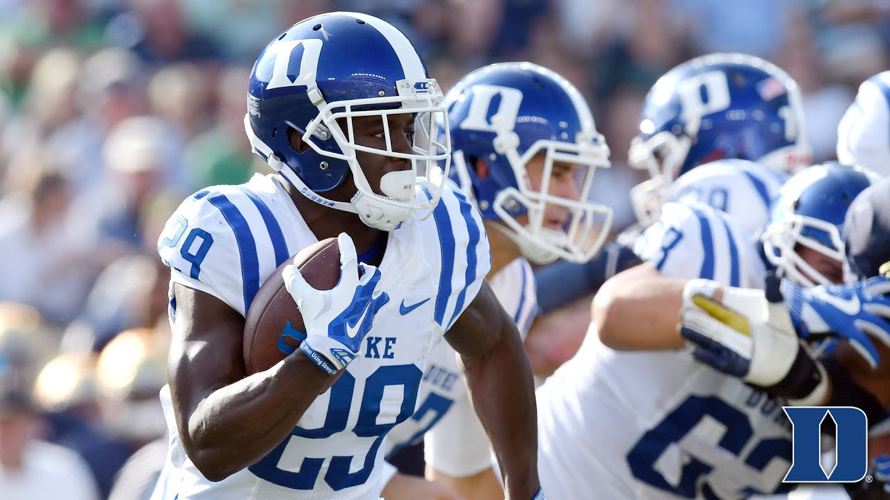 Duke's Shaun Wilson 96-Yard Kickoff Return For TD vs. Notre Dame