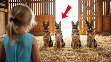 A Little Girl Finds Abandoned Dogs On Her Farm — And Is Stunned To Discover What They Really Were!