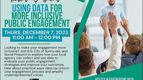 Using Data for More Inclusive Data Engagement