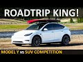 Why the Tesla Model Y is the BEST ELECTRIC SUV for LONG TRIPS!