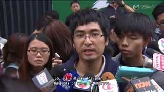 新聞報道 佔中運動消息 2014年12月1日 Evelina Leung