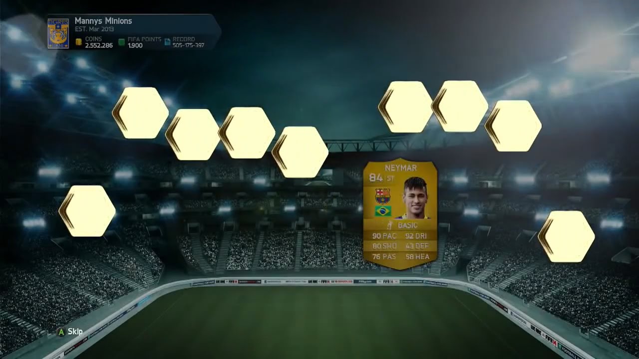 FIFA 14/15 - I CAN'T STOP PACKING NEYMAR!!!!!