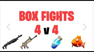 Box fight (4v4)fortnite creative map code(0667-8789-2959)(pandvil box fight)