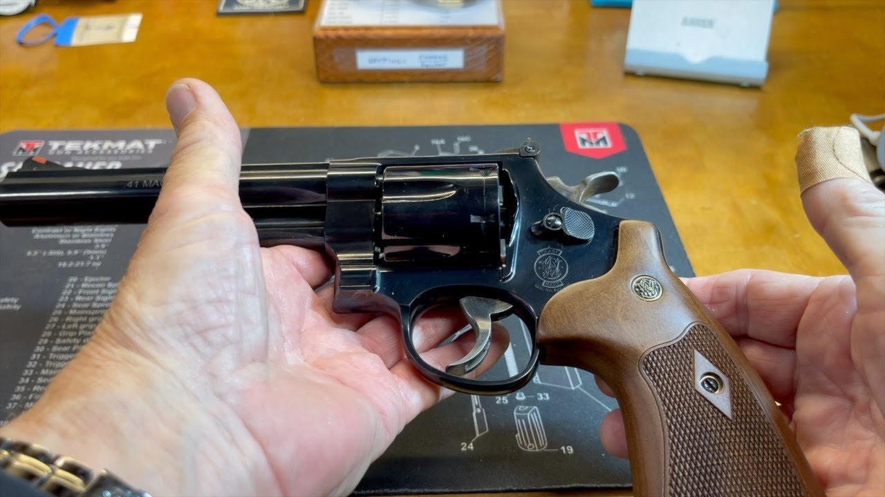 My new S&W Model 57 41 Mag: first look - YouTube