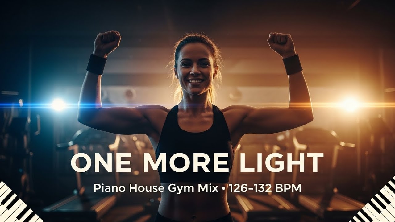 ONE MORE LIGHT — Piano House Gym Mix | Motivational Gym Music 2026