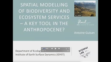 BD-Seminar 2021/10/20: Spatial modelling of biodiversity and ecosystem services