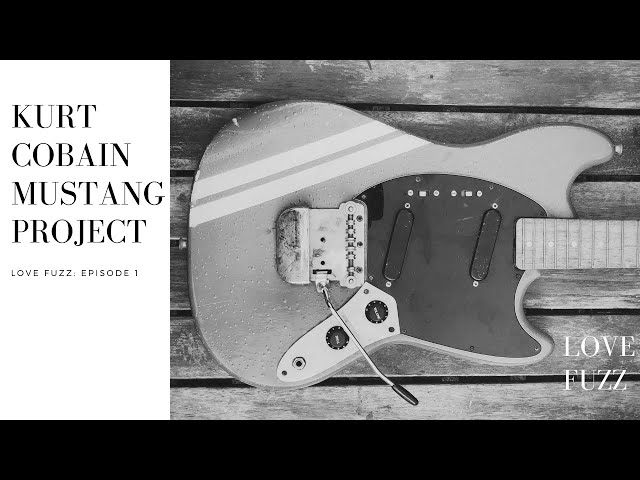 Kurt Cobain Signature Mustang Tribute: Ep 1 - project plan, competition burgundy, seymour duncan JB