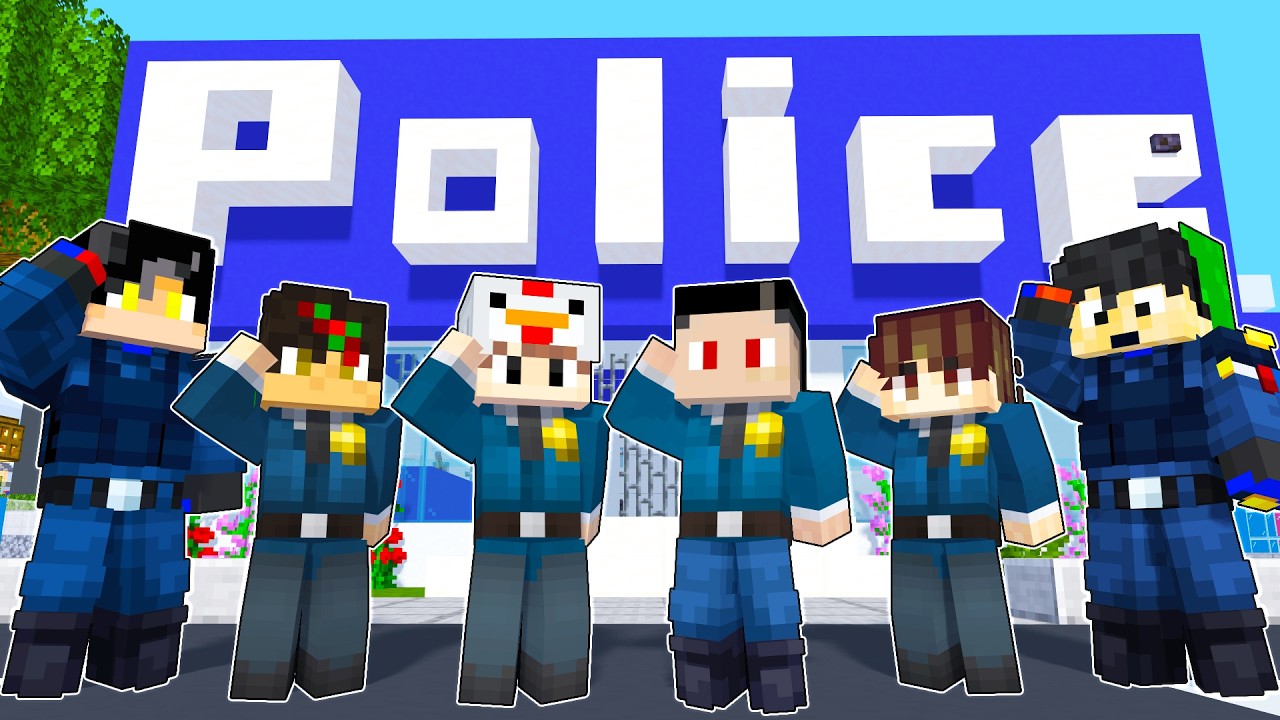 I Became the BEST POLICEMAN in Minecraft!