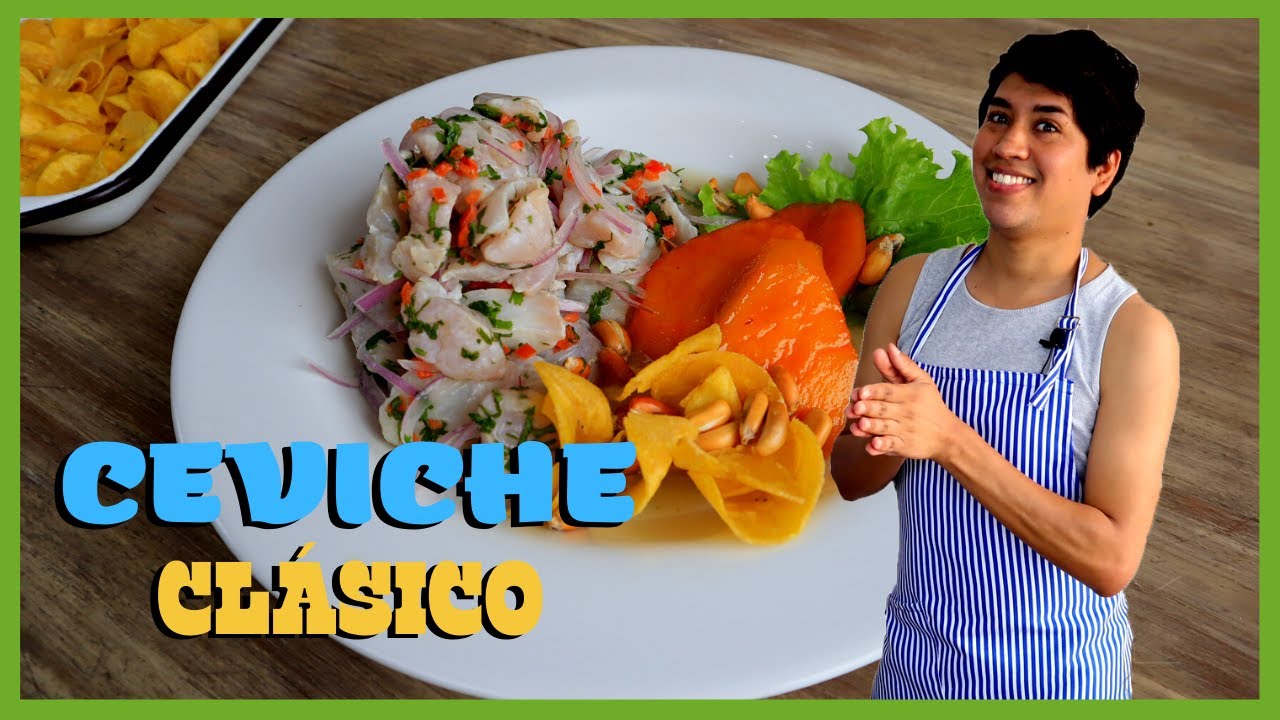 Ceviche clásico - cocina peruana