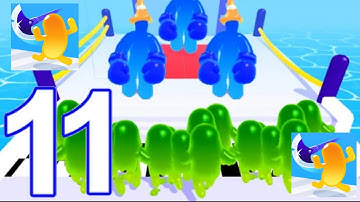 Join Blob Clash 3D gameplay Part 11 Max Level 119 - 134 Walkthrough (android, iOS) #134