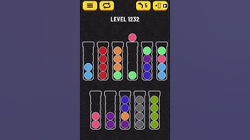 【Ball Sort Puzzle】Level.1232