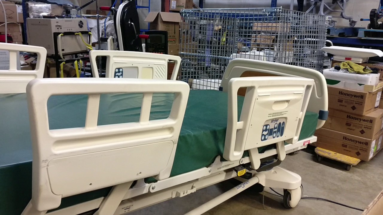 STRYKER SECURE II HOSPITAL BED FOR SALE KIJIJI EDMONTON AB YouTube