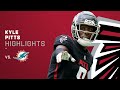 Every Kyle Pitts Catch from 163-Yd Game vs. Dolphins | NFL 2021 Highlights