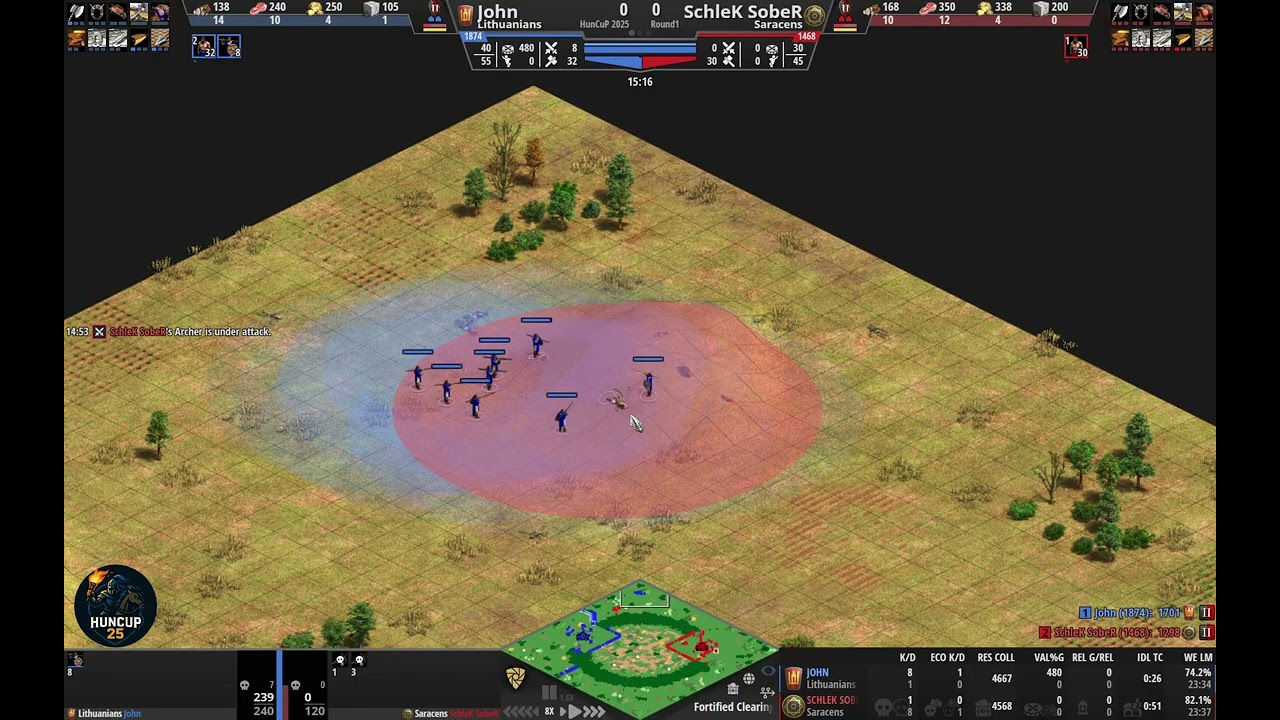 HC25 | Group A - R1 | John vs SchleK