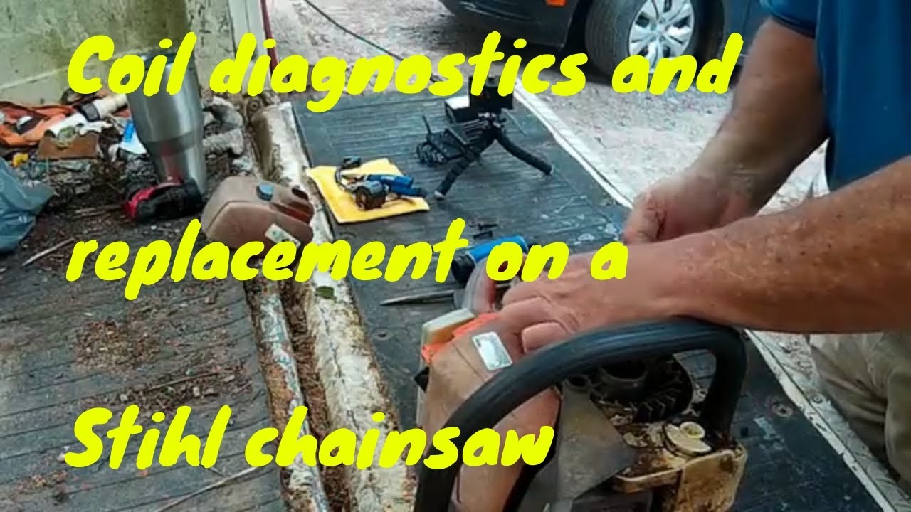 DIY chainsaw repair | Stihl ignition coil diagnose and repair - YouTube