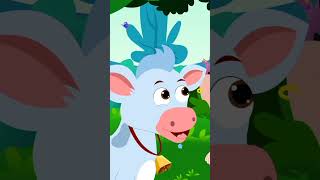 Meri Gaiya Cow Song, मेरी गईया #shorts #hindikavita #animals #cowvideos #kidssong #hindi #shortvideo