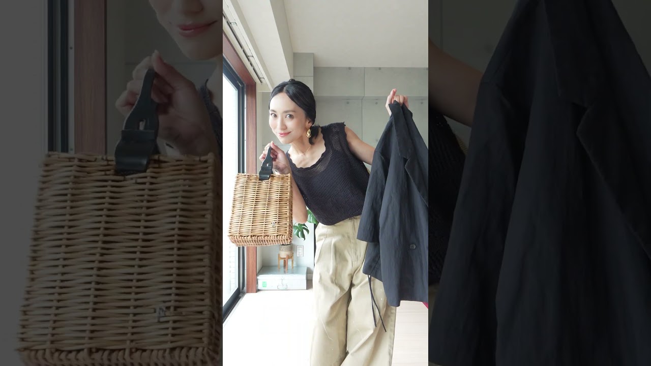 夏の新作購入品で夏コーデ#ootd #ファッション #コーディネート#fashion #アラフォー #アラフィフ #shorts