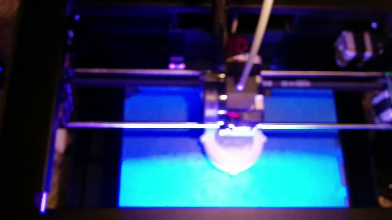 Short video of Makerbot printing shower head
