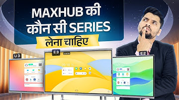 आ गया Maxhub E3 Series Digital Board - AI Features के साथ! 😍