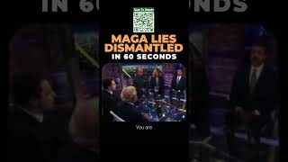 [DEBATE] MAGA Lies Dismantled In 60 Seconds! @TheDailyReminder