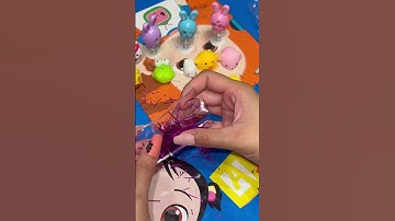 ASMR DIY Nano tape confetti ball #asmr #diy #nanotape