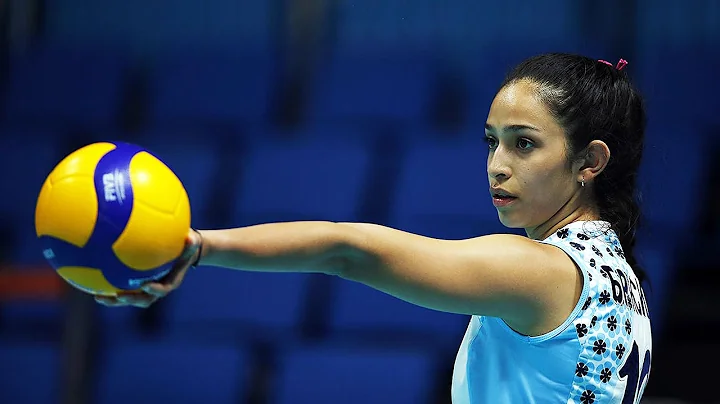Craziest Volleyball Serves by Samantha Bricio | Po...