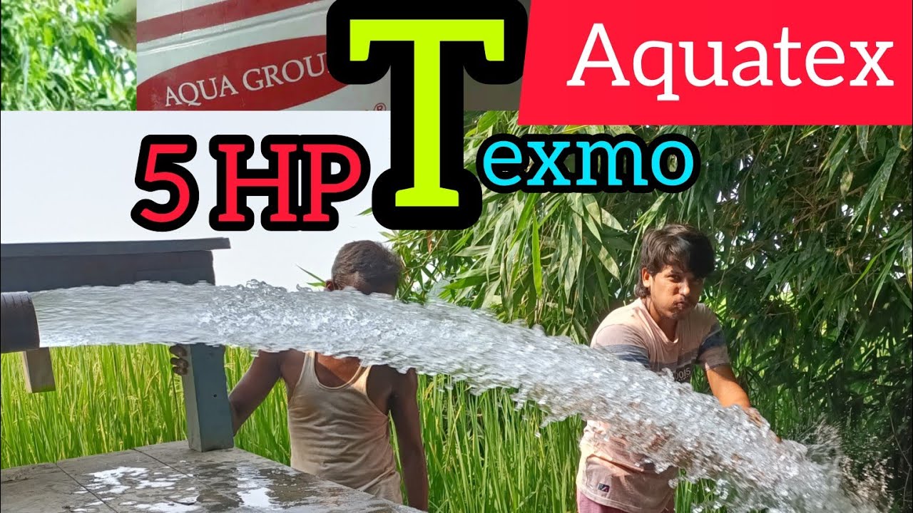 Texmo Aquatex submersible pump 5hp