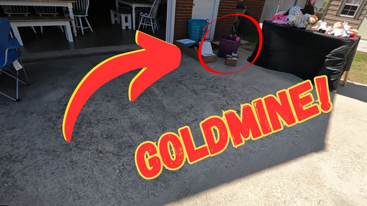 $$$ Luckiest Yard Sale Find Ever: $20 Turns into Hundreds | Peaches to Beaches