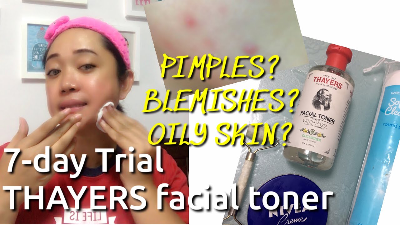 THAYERS  WITCH HAZEL FACIAL TONER  |  MY 7-DAY TRIAL