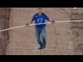 Nik Wallenda Crosses 1,500-Foot Grand Canyon Gorge on Tightrope