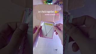 Under ₹99 #ecommerce #jewelrypackaging #youtubeshorts #order #gift #smallbusiness #girl #women
