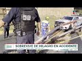 Mujer sobrevive de milagro tras accidente en San Pedro | Noticias MTY segunda emisión