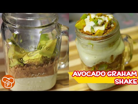 How to Make Avocado Graham Shake | Pinoy Easy Recipes