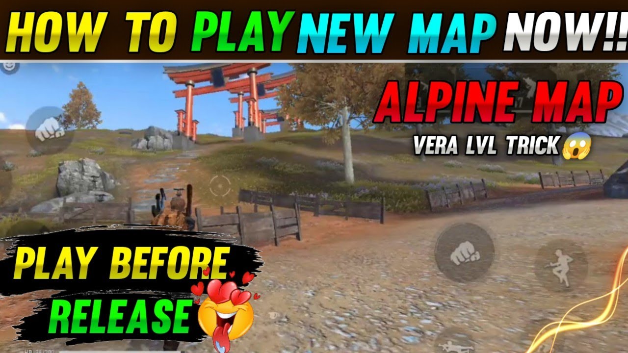 How to Play Alpine Map Before Release In Tamil😍 || Free Fire New Map