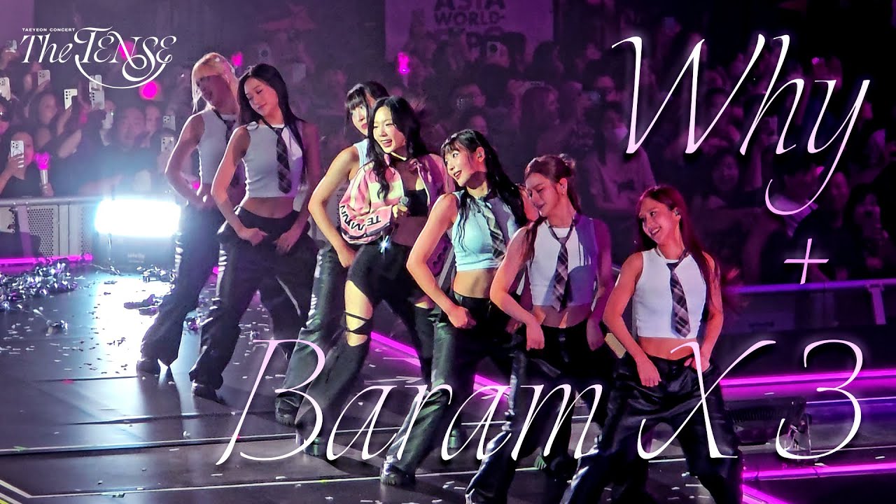 [Fan Cam] Why + Baram X 3 - TAEYEON CONCERT The TENSE in HK - YouTube