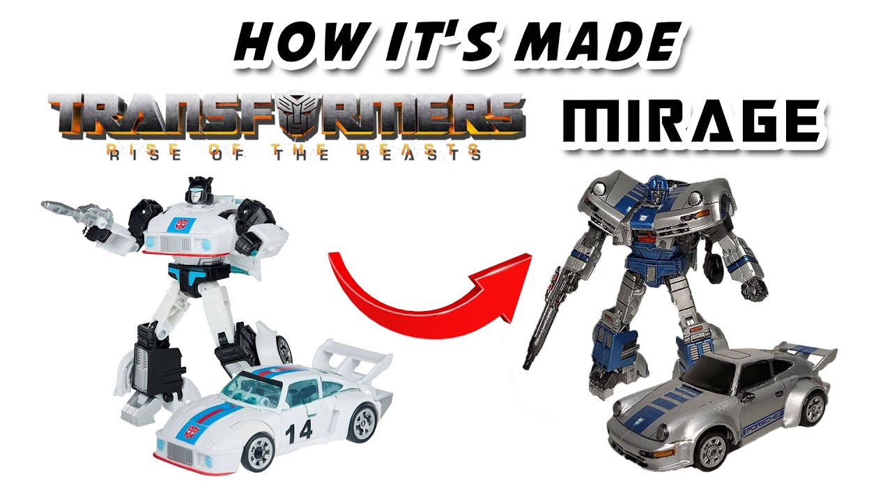 HOW ITS MADE : TRANSFORMERS RISE OF THE BEASTS (ROTB) MIRAGE - YouTube