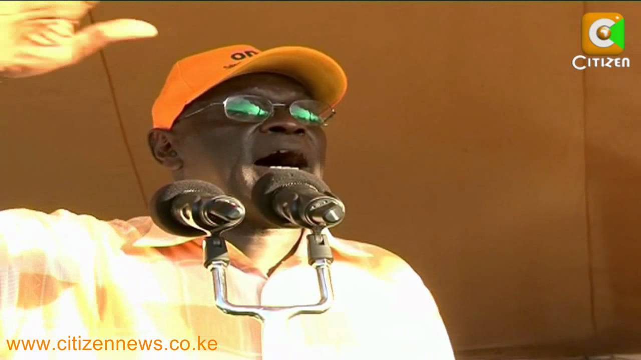 Raila in a Show of Might in Mombasa