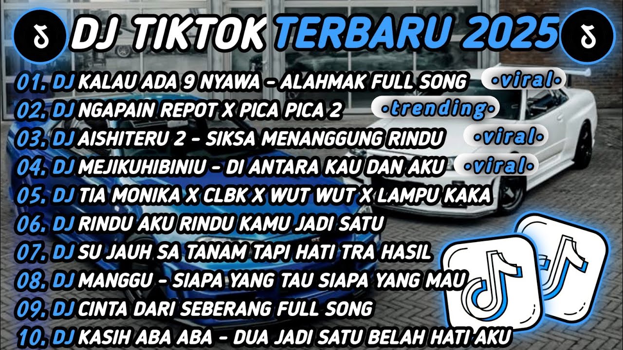 DJ TIKTOK TERBARU 2025🎵DJ KALAU ADA 9 NYAWA - ALAHMAK 🎵DJ NGAPAIN REPOT X PICA PICA 2 VIRAL 🔥