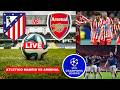 Atletico Madrid vs Arsenal 1-1 Live Stream Champions League Football UCL Match Score Highlights 2026