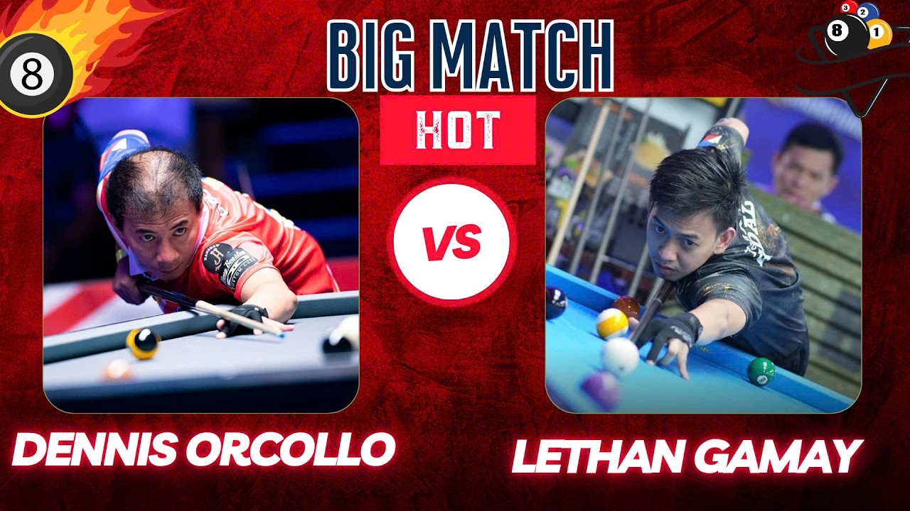 🔴 Live | Lethal Gamay VS Dennis Orcollo |  10-Ball Billiards Match | Race to 20