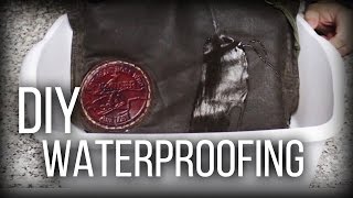In this video, I take you along as I make a batch of DIY waxed waterproofing solution to treat some of my outdoor gear with. This is a 
