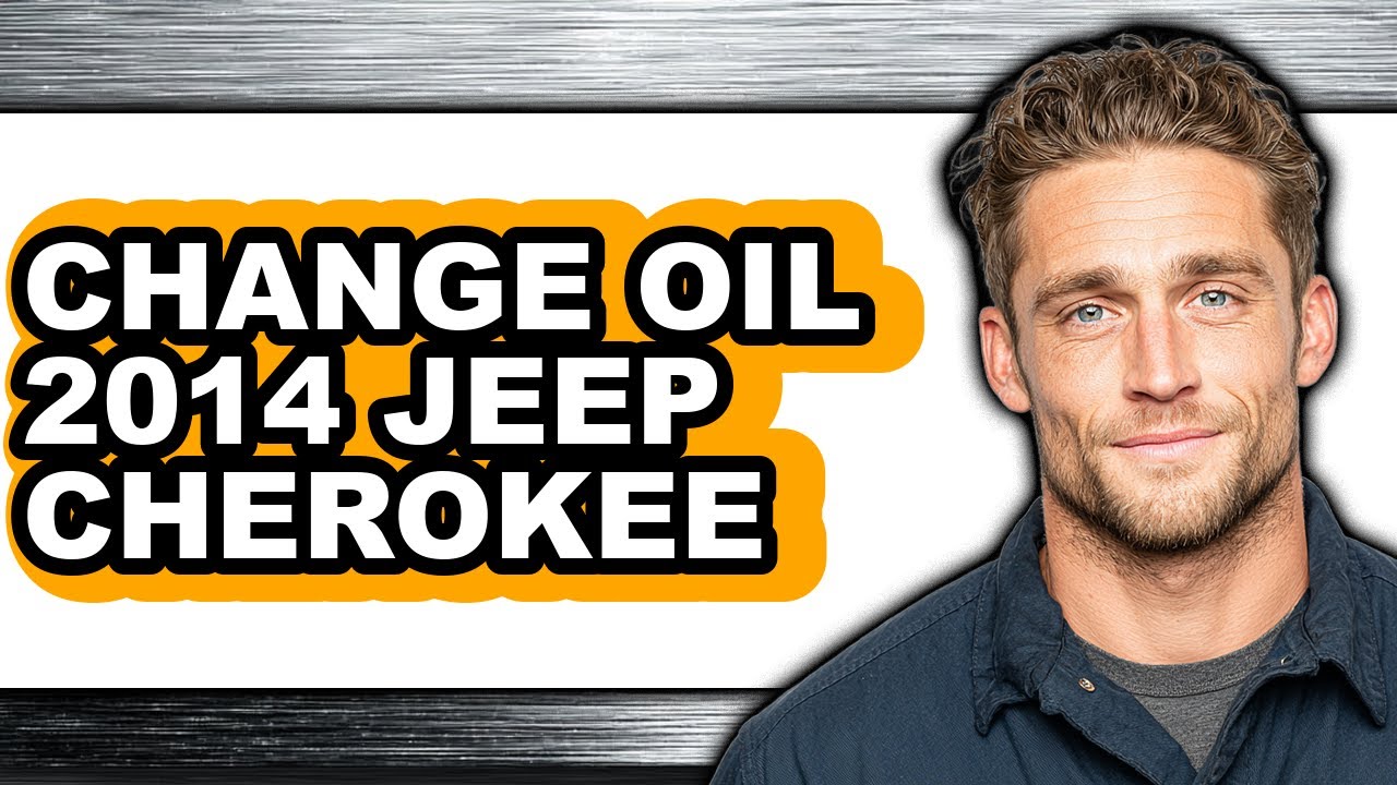 How To Change Oil 2014 Jeep Cherokee - Full Guide - YouTube