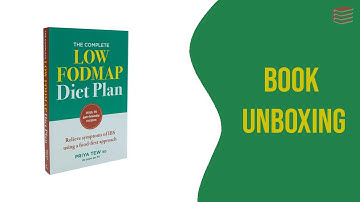 The Complete Low FODMAP Diet Plan by Priya Tew - Book Unboxing