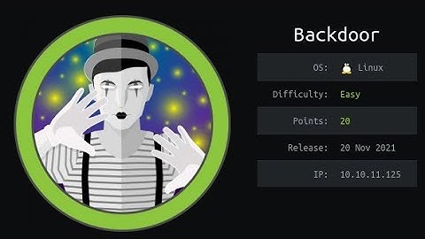 Hackthebox - Backdoor (Easy)