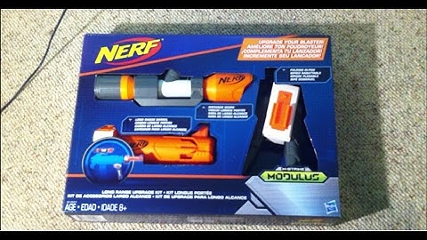 [UNBOXING]Nerf Modulus Long Range Upgrade Kit